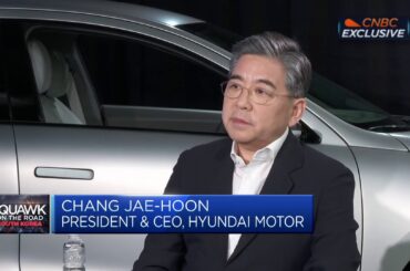 We aim to achieve EV sales of 2 million a year by 2030, says Hyundai Motor CEO