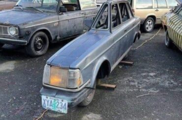 Ladies and men, the Volvo motorcycle