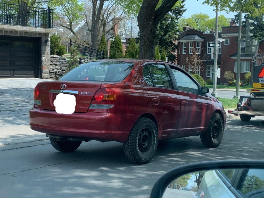 Lifted Toyota Echo? I love this