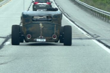 Passed this in SouthWest Pennsylvania. Pretty sure the make is just the name of the guy driving it and model is 1. Passed them at about 75mph they were doing about 70.