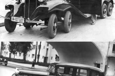 1935 Adler Diplomat eight-wheeler