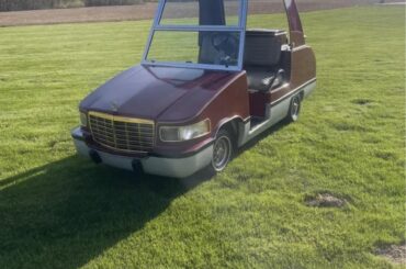 This Caddilac DeVille looking golf cart found on Marketplace.