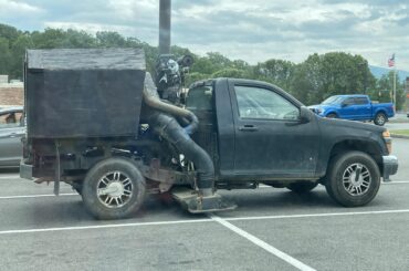 Apparently it’s for cleaning parking lots?