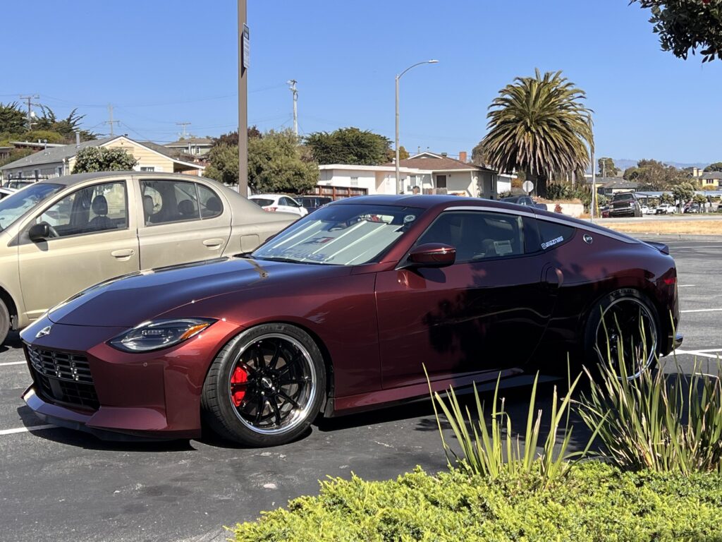[Nissan 400z] first time I’ve seen it and looks really good in real life