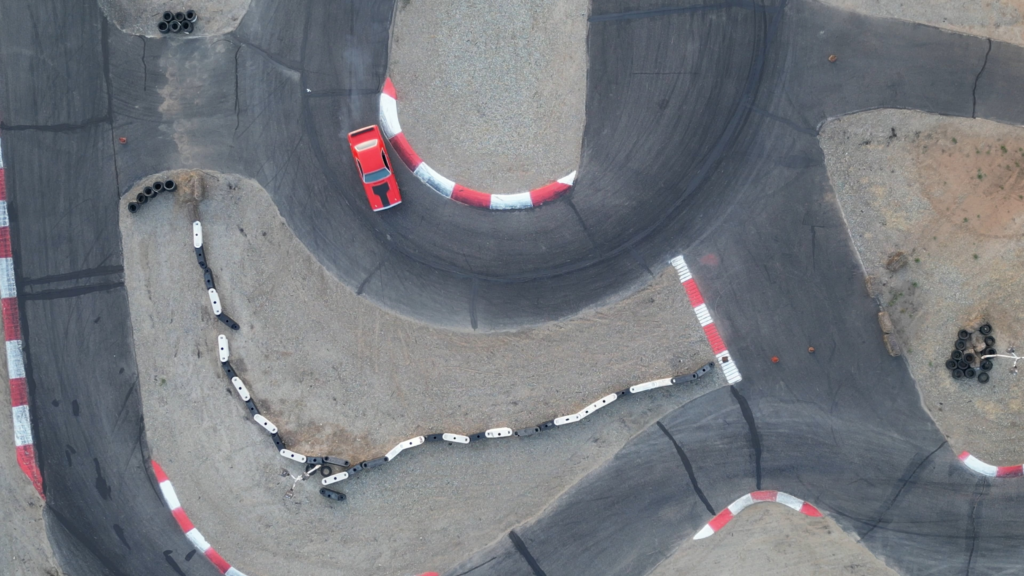 Driving my classic car the way it was meant to be... 1970 Dodge Challenger R/T at the race track!