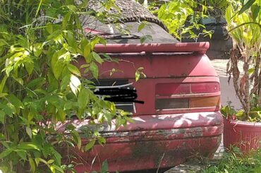 Found an abandoned car, presumably pop up. Can someone help me identify what car is this?