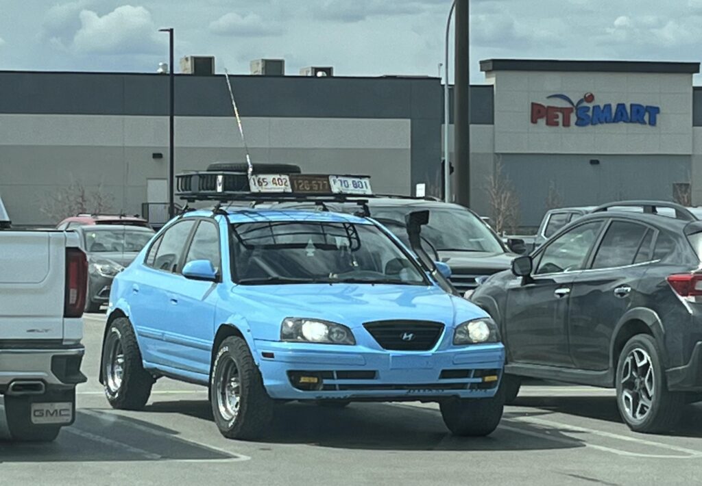 Sick Hyundai in the Costco parking lot the other day.