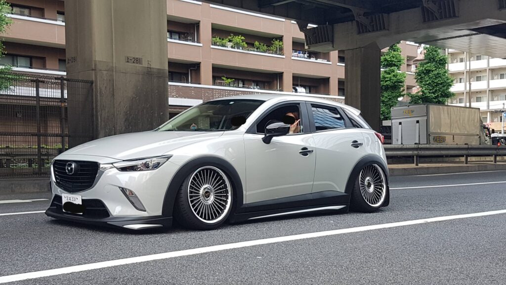 Eating brekky out the front of a Lawsons and this rad CX3 rolls up. Saw us taking pictures and aired out for us.