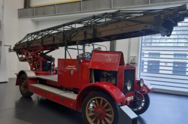 Not realy that weird but a firetruck like this is not something you would see every day.