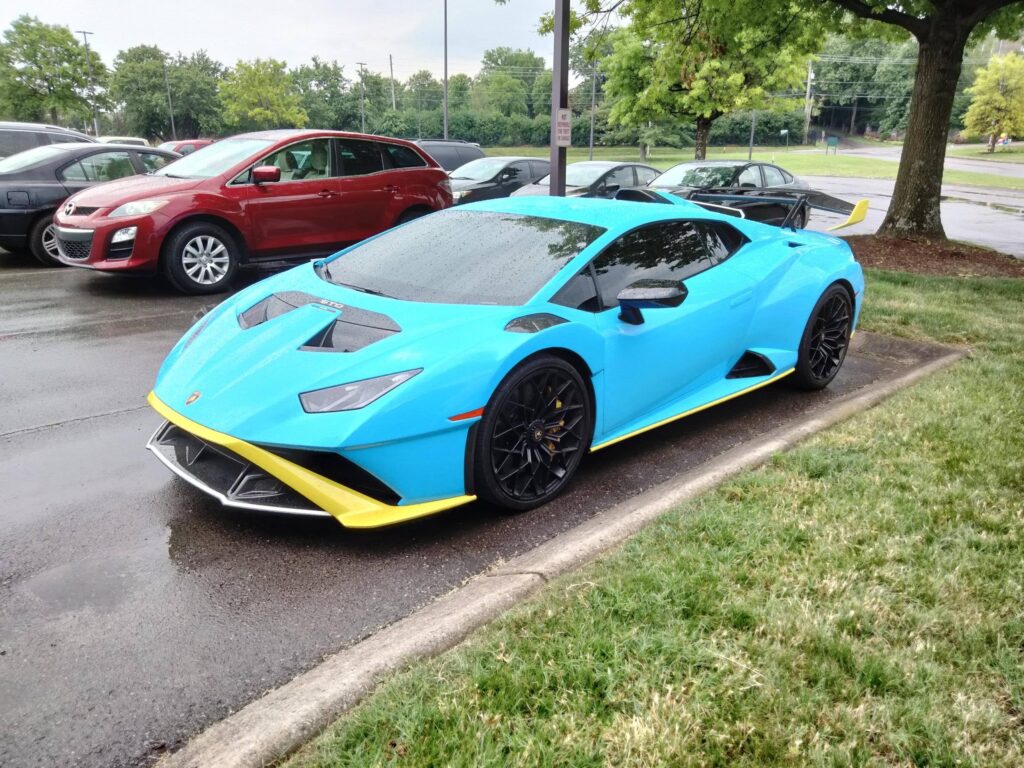 [hurrican STO] spotted at a furry convention. Driver got out in a partial fursuit.