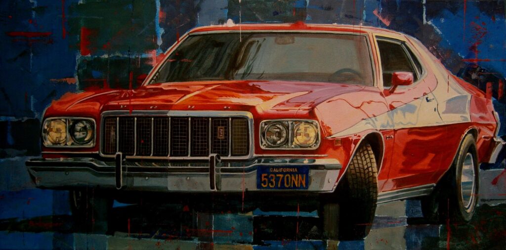 Alex Balaguer - 1974 Ford Gran Torino in Starsky and Hutch paint scheme (2018)