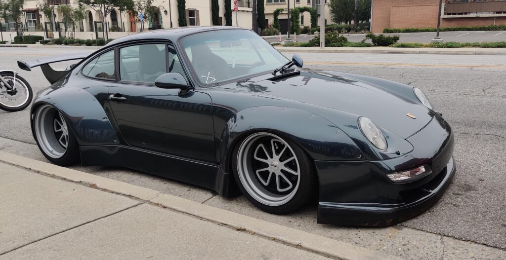 Clean Porsche rwb I have seen at at230 cars and coffee