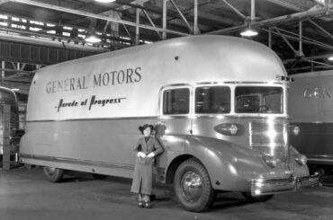 Parade of Progress van