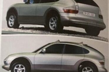 Early Porsche Cayenne Prototype
