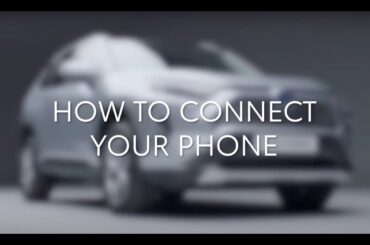 Toyota RAV4: How to pair your phone via Bluetooth