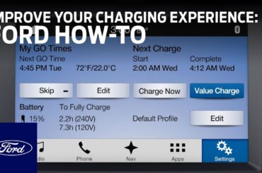 Ford Electric Vehicles: Charging the Battery of Plug-In Hybrids and EVs | Ford How-To | Ford