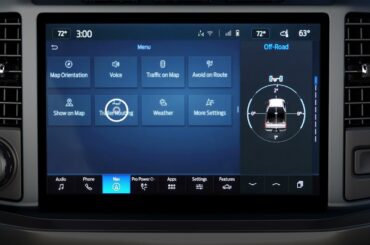 Ford Super Duty® TruckTrailer Routing with Connected Navigation