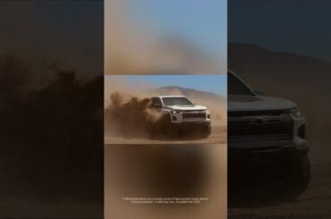 The All-New 2024 #ChevyColorado #ZR2 Bison devours whatever terrain stands in its way.