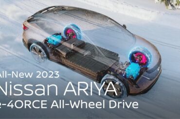 2023 Nissan ARIYA EV SUV e-4ORCE™ All-Wheel Drive Demo