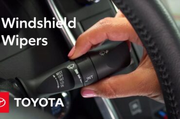 Toyota How-To: Windshield Wipers | Toyota