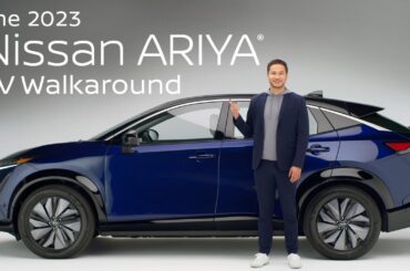 2023 Nissan ARIYA Electric SUV Walkaround & Review