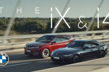 “The power of action.” The first-ever BMW iX and the first-ever BMW i4.
