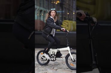 100km range folding electric bike (link in description) #electroheads