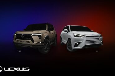The All-New 2024 Lexus GX and the First-Ever Lexus TX World Premiere | Lexus