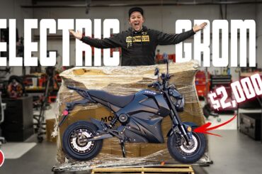We got the CHEAPEST ELECTRIC motorcycle ONLINE! | 2021 Venom E-X20 Unboxing