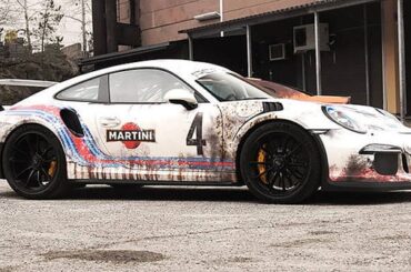 Don’t worry, this worn-out looking Porsche is actually Brand New!