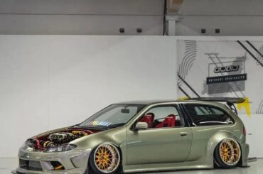 Nissan S15 front end on a Nissan Pulsar