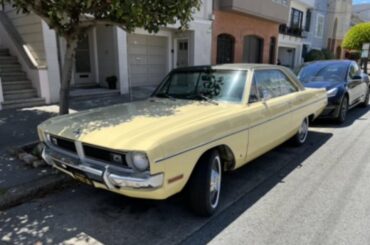 Here is a [Dodge Dart Swinger] from Haight Ashbury in San Francisco CA