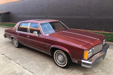 Incredible 1979 [Oldsmobile Ninety-Eight Regency] in Carmine Red with the rare Maple leather interior.