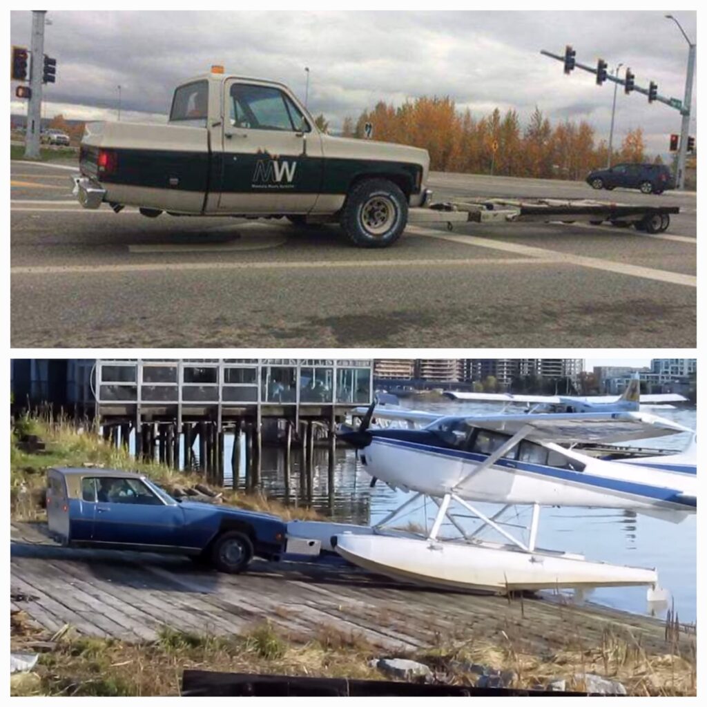 Float plane movers, the official vehicles of?