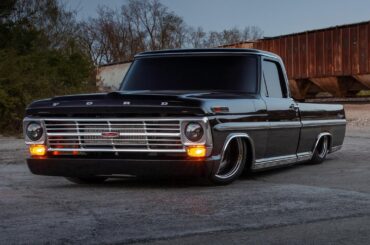 Good morning. Here is a bagged 1969 Ford Ranger with a 1100hp TT Coyote V8 and many other things. Have a great day.
