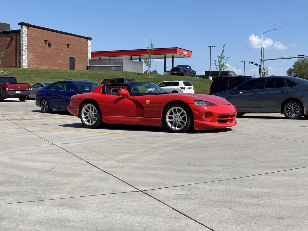 [Dodge Viper] not sure of the exact generation. Still badass.