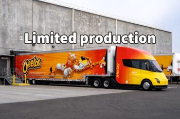 Tesla Semi Confined to Small-Series Production Due to Battery-Supply Constraints