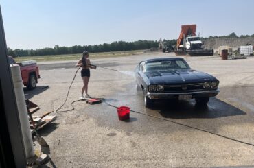 Got my dads 68 chevelle SS out for him for Father’s Day.