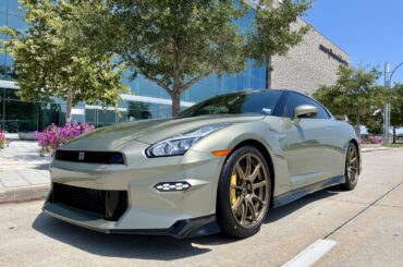 Our 2024 Nissan GT-R T-Spec in Millennium Jade