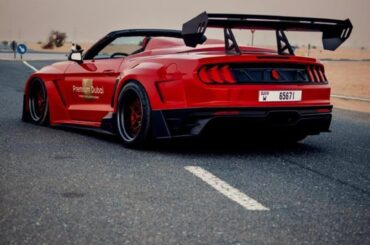 Bought a new mustang.