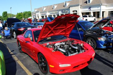Mazda RX7 (FD) at local Cars & Coffee