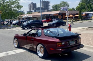 Porsche 944 on bbs super rs rims.