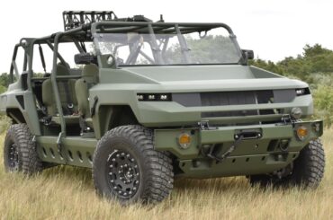Militarized GMC Hummer EV Breaks Cover For the First Time