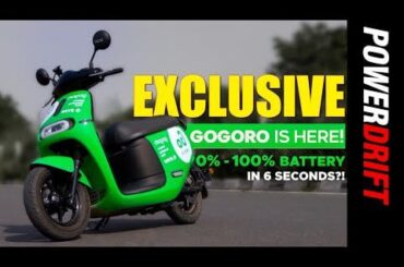 EXCLUSIVE: Testing Gogoro’s E-Scooter and Battery Swapping Stations! | PowerDrift