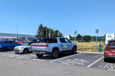 So a couple of Bolts, a Fiat and a Rivian walk into a bar....