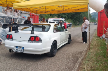 RHD R33 Hillclimb in Montefiascone, Italy
