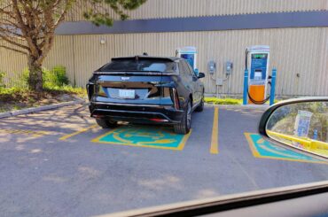 Lyriq spotted at Hyundai Canada HQ