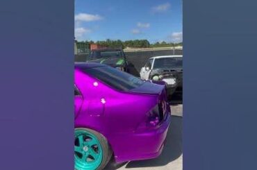 Just finished painting my is300. DNA Paints -PC17 Violet over Silver Flare base