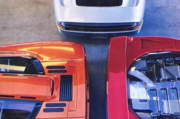 Porsche 959, McLaren F1, Ferrari F40 [1440x1776]