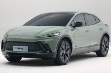 Buick E4 pure electric SUV launched in China, with a range of 620km, starting at 26,400 USD
